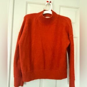 Universal Thread Women's Red Turtleneck Sweater
